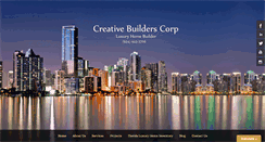 Desktop Screenshot of creativebuilderscorp.com